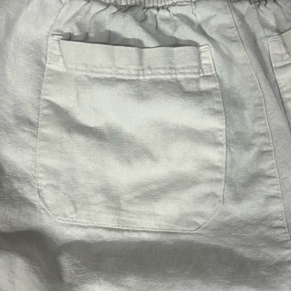 Women’s White Linen Pants - Picture 6 of 6